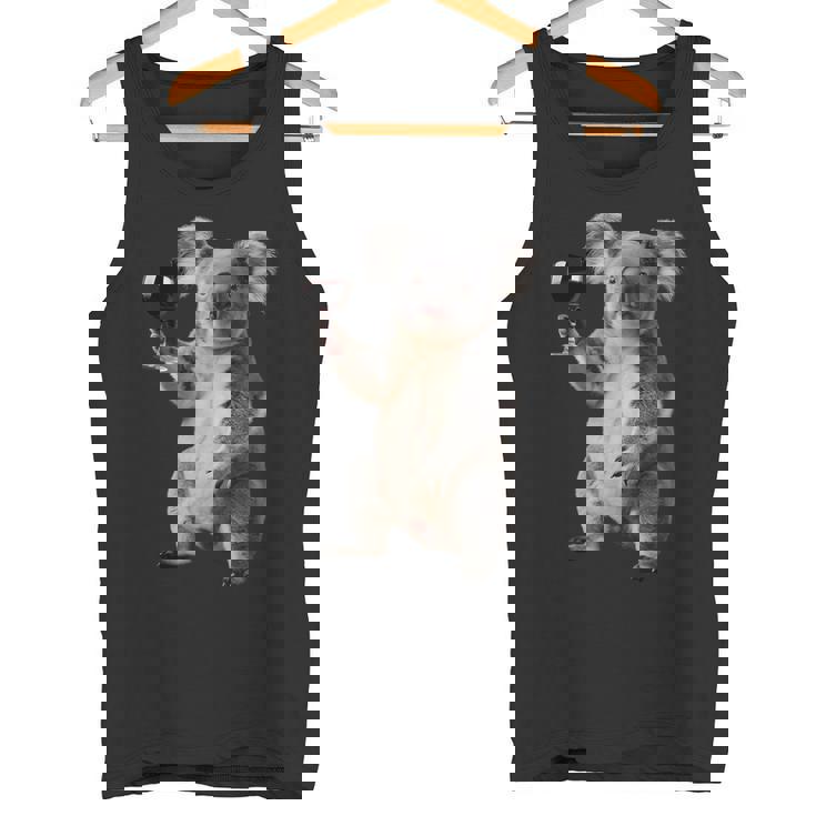 コアラ 飲酒 ワイン リアル タンクトップ