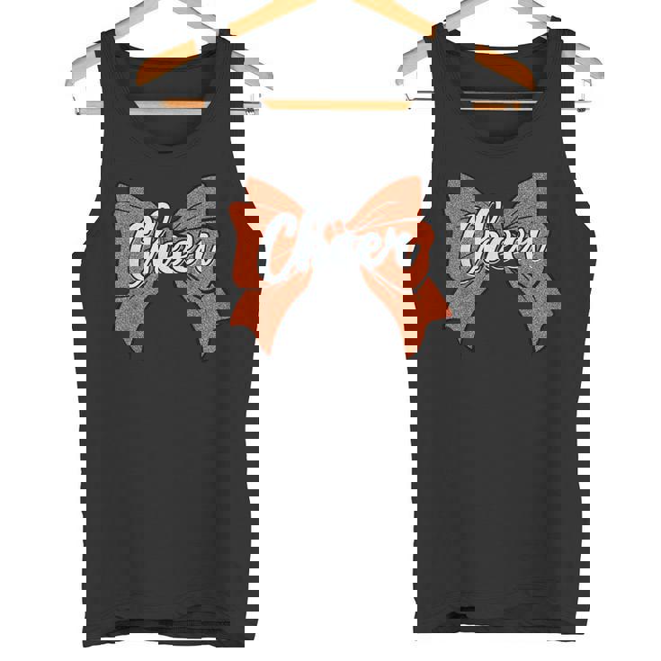 コケット オレンジ チア リボン スポーツ チアリーダー チアリーディング タンクトップ