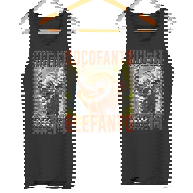 ココファント エレファント イタリアン ブレイン モンスター Ai キッズ タンクトップ