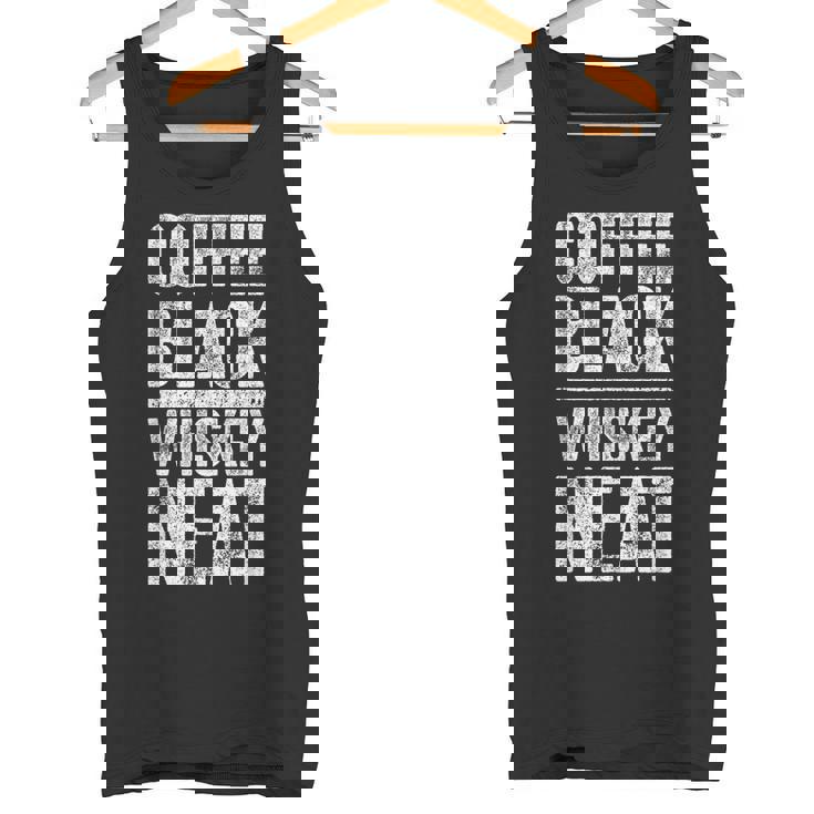 コーヒー ブラック ウイスキー きちんとしたシャツ 面白い バーボン ウイスキー スコッチ タンクトップ