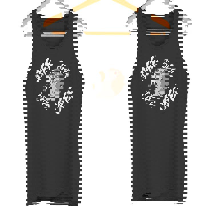 コーヒー スパイキー ペット タンクトップ