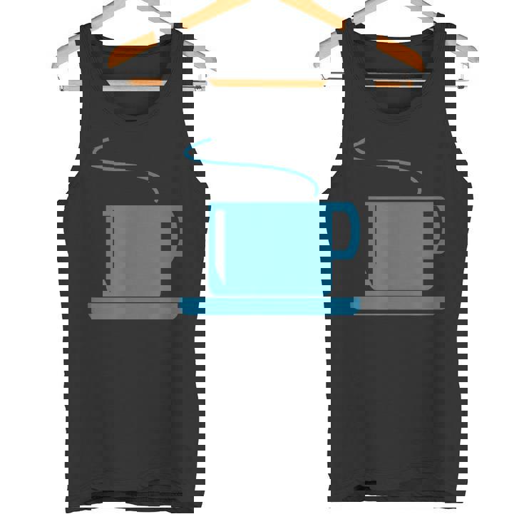 コーヒー、紅茶、カップ タンクトップ