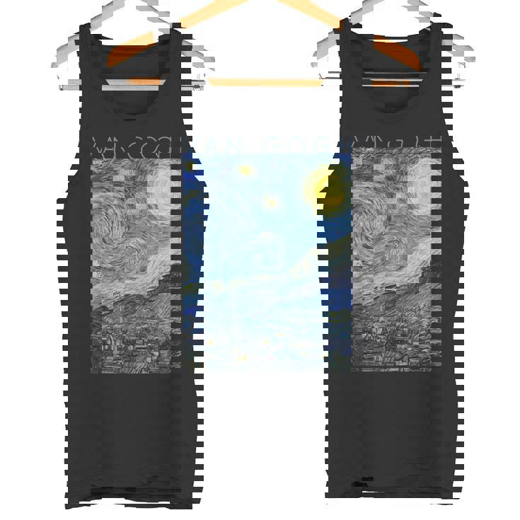 ゴッホ星月夜 タンクトップ