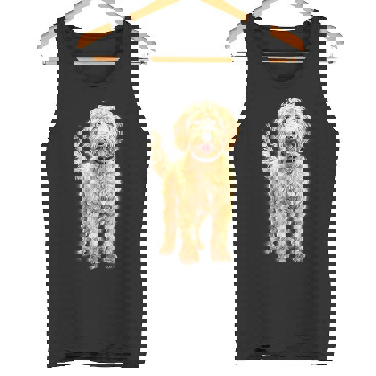 ゴールデンドゥードル犬 タンクトップ