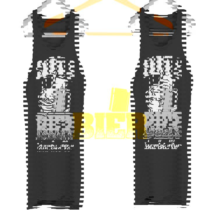 サウナとビールサウナ ウェルネスサウナ タンクトップ