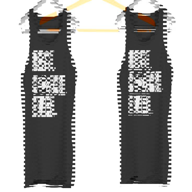 サッカーコーチtシャツ サッカー史上最高のコーチギフト。 タンクトップ