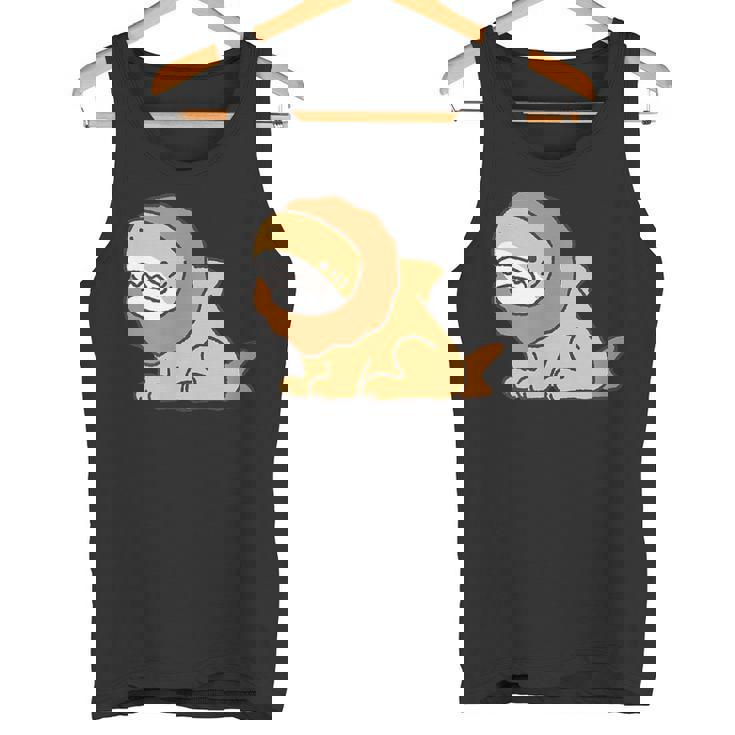 サメライオン さめ 鮫 シャーク 変な タンクトップ