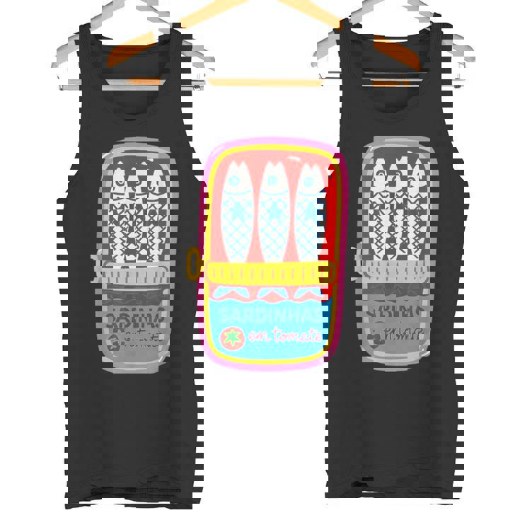 サルディーニャス エム トメイト 遊び心のあるイラスト タンクトップ