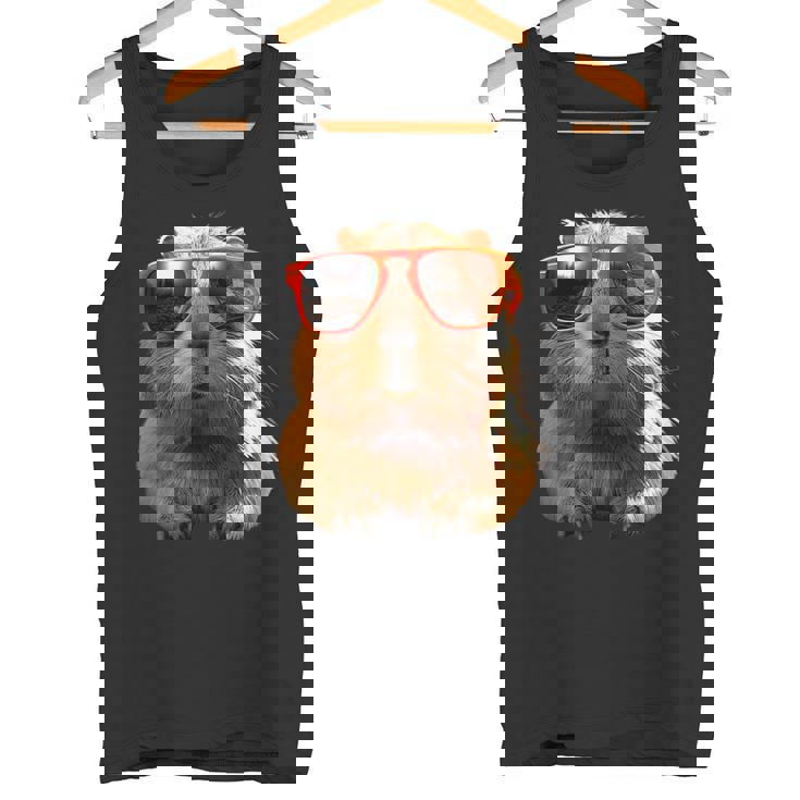 サングラスをかけたカピバラ Be Capy カピバラ げっ歯類 Capybara タンクトップ