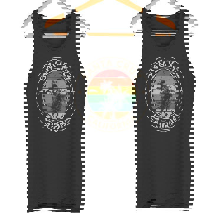 サンタクルーズ カリフォルニア レトロ ヴィンテージ サンセット タンクトップ