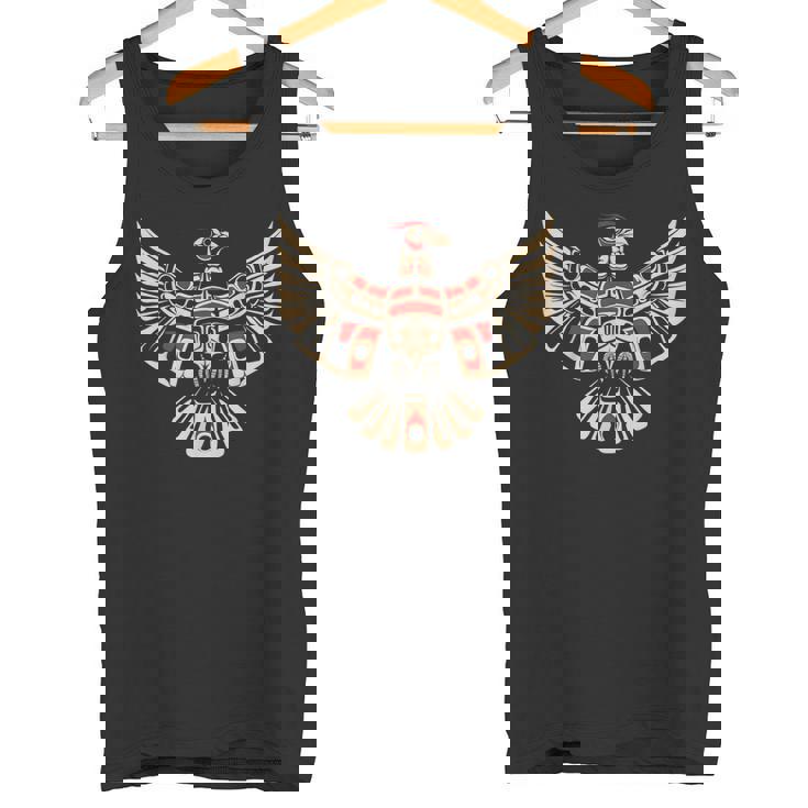 サンダーバード ノースウェスト ネイティブアメリカン 部族 誇り高い遺産 タンクトップ