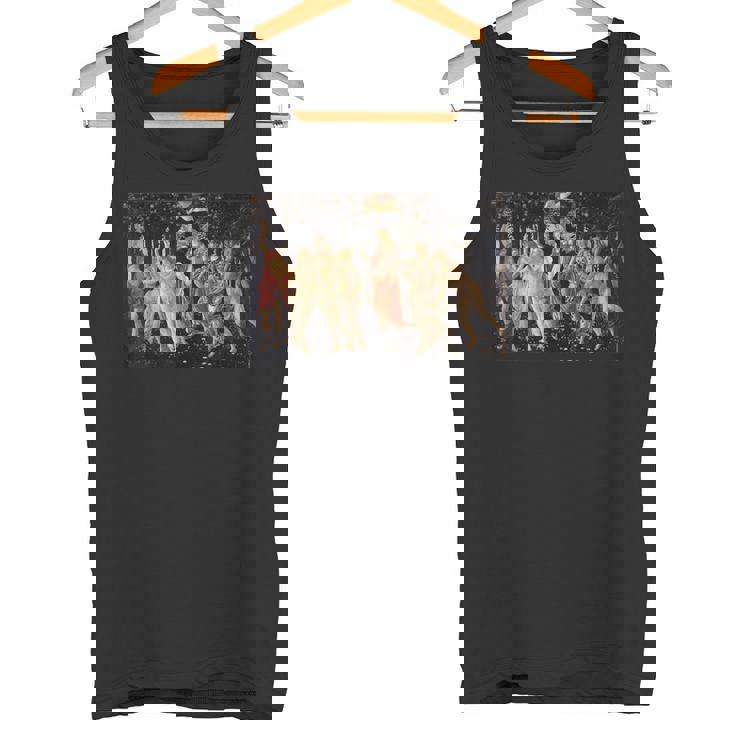 サンドロ・ボッティチェリの春（プリマヴェーラ） タンクトップ