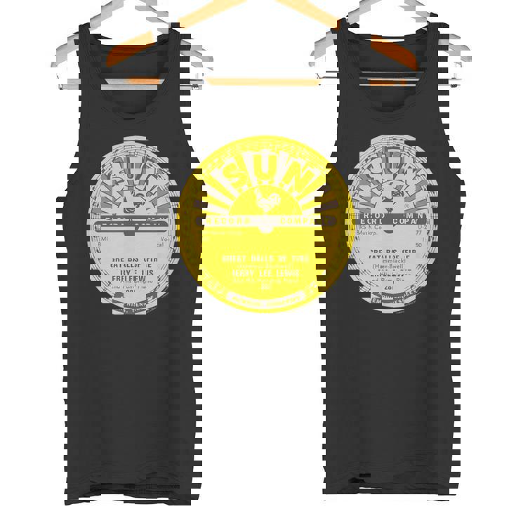 サン・レコードビニール・ジェリー・リー・ルイスグレート・ボールズ・オブ・ファイア タンクトップ