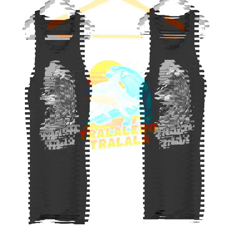 サーフィン トララレロ トラララ イタリアンブレインロットミーム タンクトップ