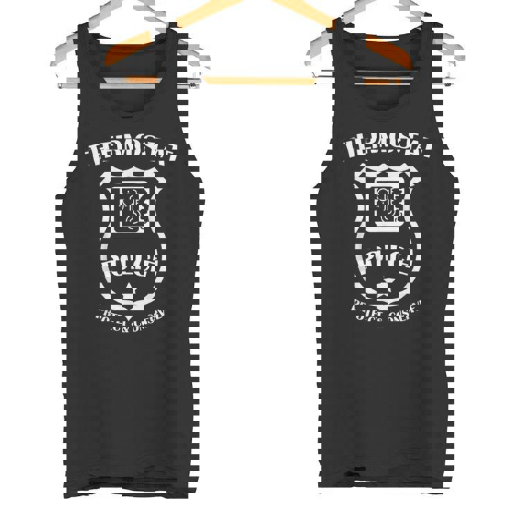 サーモスタット ポリス Protect & Conserve 父の日 Dad メンズ タンクトップ