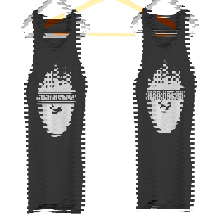 シカゴハウスミュージックシカゴスカイライン Edm Dj シカゴハウス タンクトップ