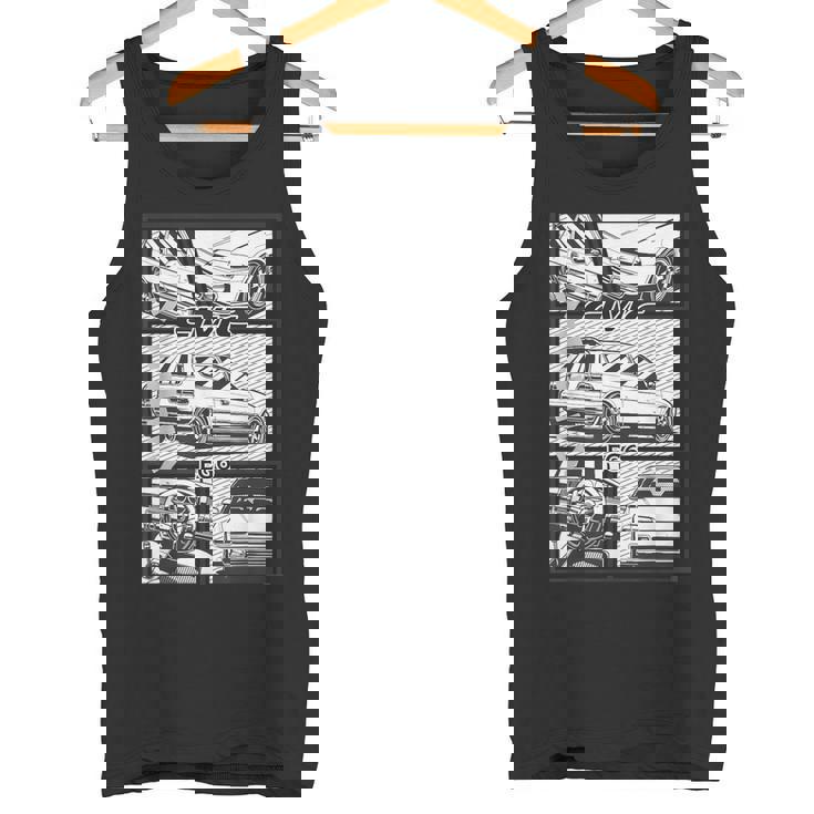 シビック例6日本車 タンクトップ