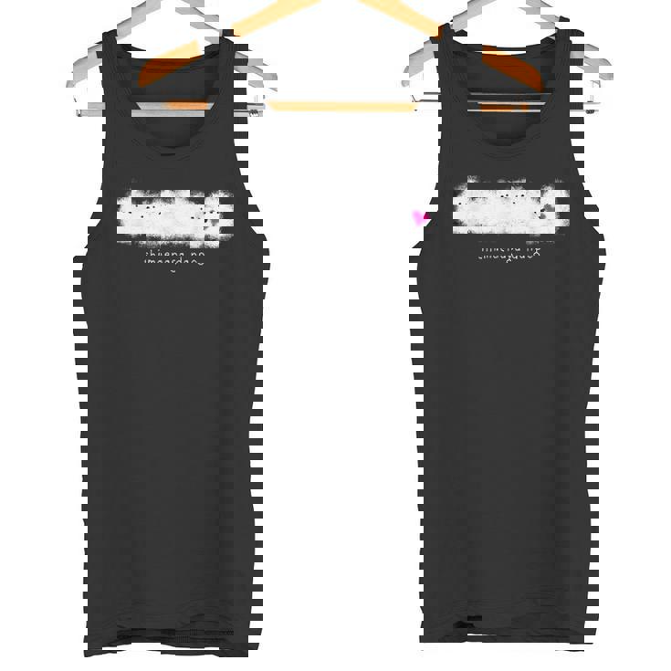 シマエナガ 北海道 雪の妖精 可愛い シマエナガ団子 タンクトップ