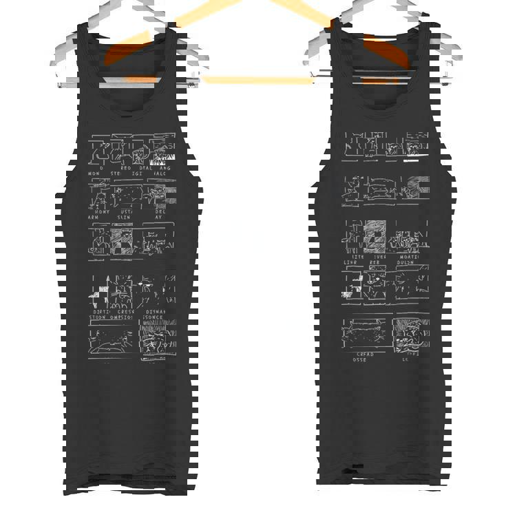 シンセサイザー 猫 アナログ シンセ ミュージシャン モジュラー テクノ Dj タンクトップ