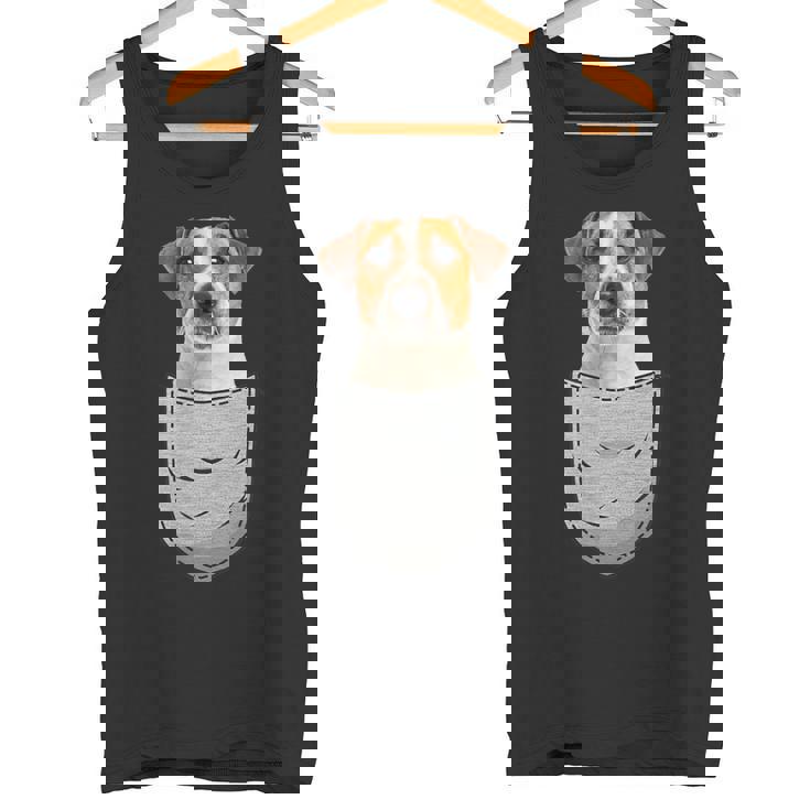 ジャックラッセルテリア Jrt チェストバッグ ポケットドッグオーナー タンクトップ