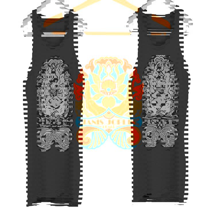 ジャニス・ジョプリン パールアールヌーボー 蓮の花 タンクトップ