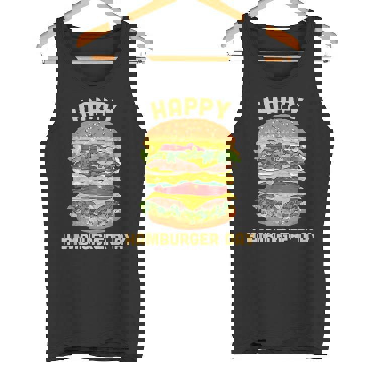 ジャンクフード チーズバーガー ハンバーガー デイバーガーフライ タンクトップ