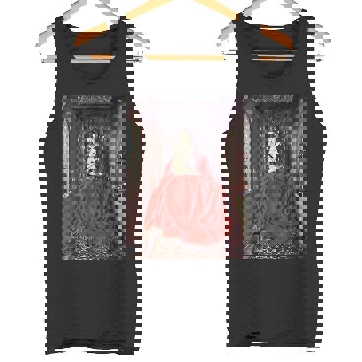 ジャン・ファン・エイク作 ルッカ・マドンナ 1436 タンクトップ