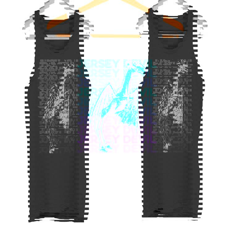 ジャージーデビルクリプティッドクリプトゾロジーレトロ タンクトップ