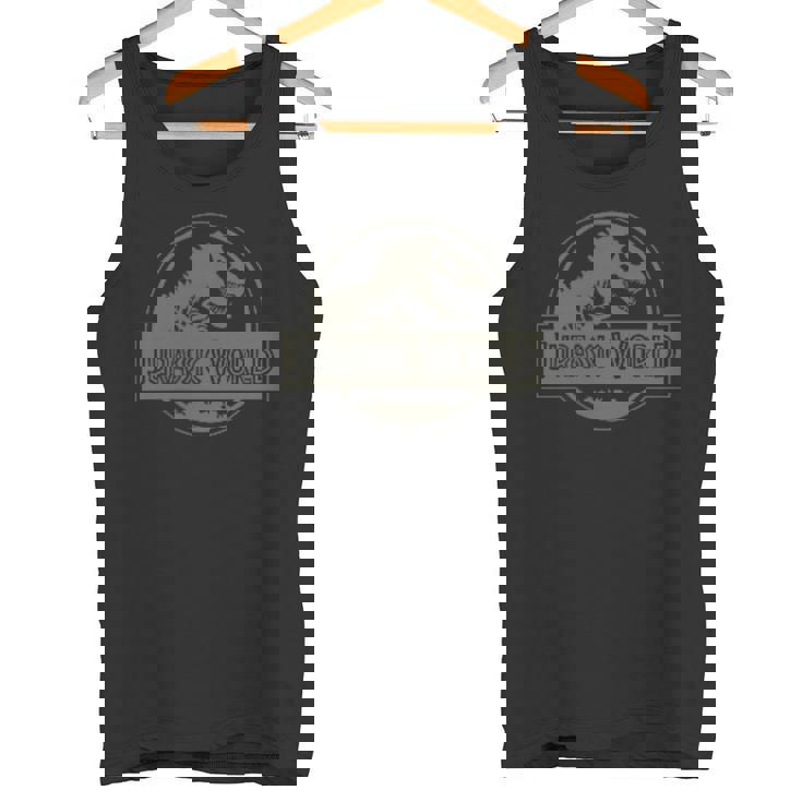 ジュラシック・パーク国立公園 トラック 公式ライセンス商品。 タンクトップ