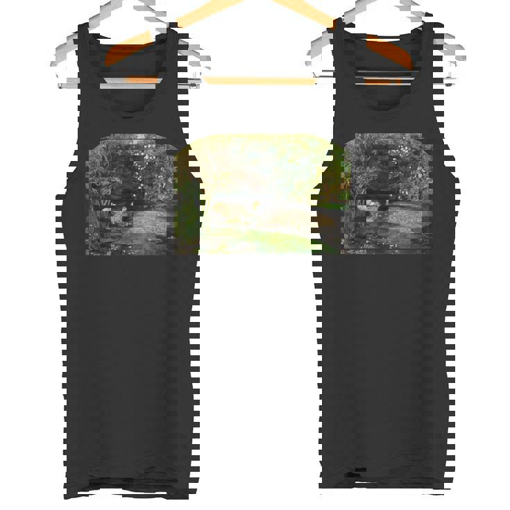 ジョン・エベレット・ミレー作 オフィーリア 1852 タンクトップ