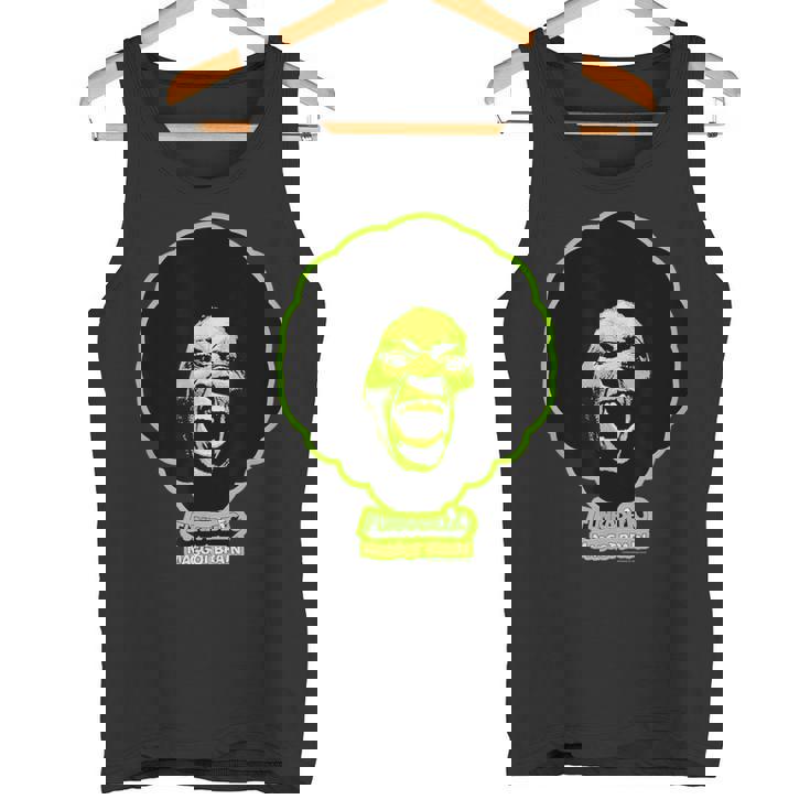 ジョージ・クリントン・ファンカデリック・グリーン・マゴット・ブレイン タンクトップ