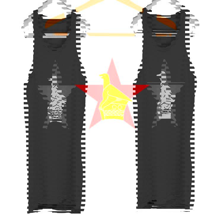 ジンバブエ ソープストーン バードフラッグ タンクトップ