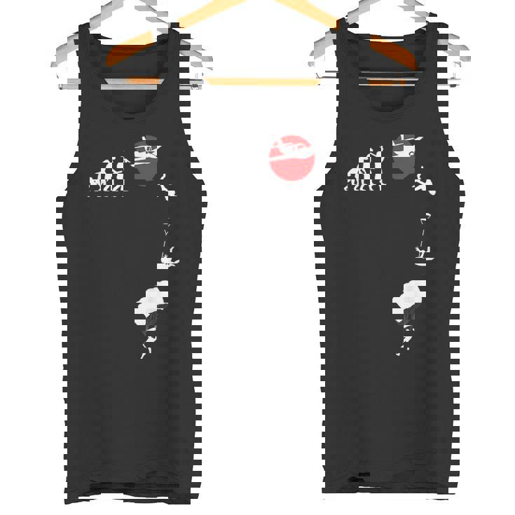 スカイダイビング、パラシュートアウトフィット、スカイダイビング、パラシュツリスト タンクトップ