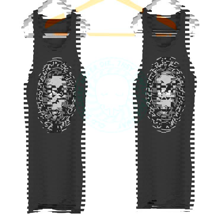 スカル・アンド・デス 老兵は死なず、ただ消え去るのみ タンクトップ