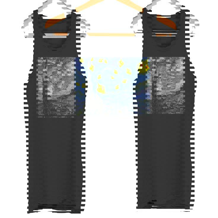 スクリーミングオウム オカメインコ 星月夜 タンクトップ