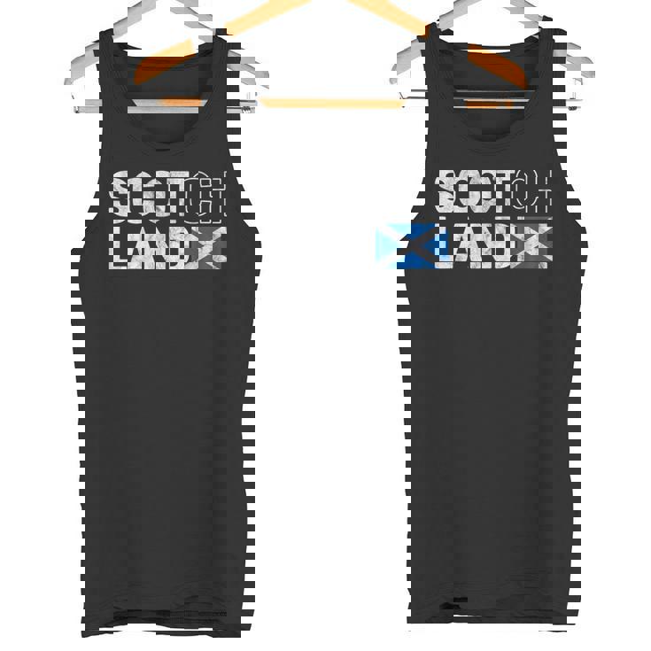 スコットランド国旗 スコッチ ウイスキー おもしろい スコットランド ギフト タンクトップ