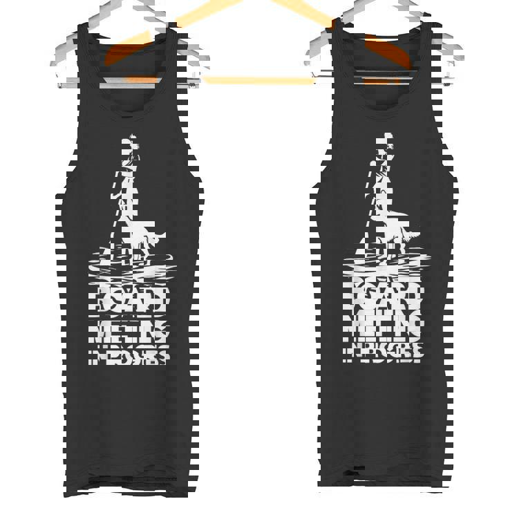 スタンドアップ パドリングボード ミーティングup 犬upボード パドリング タンクトップ