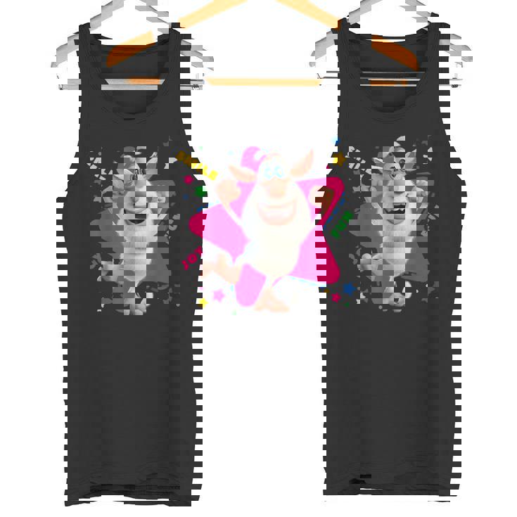 スター・ジョイ・ブーバは笑って楽しんでいる。 タンクトップ