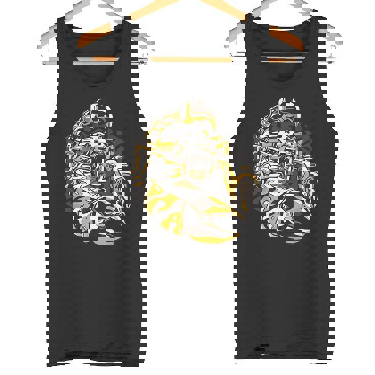 スチームパンクロボットサソリ アーティスティックグラフィック タンクトップ