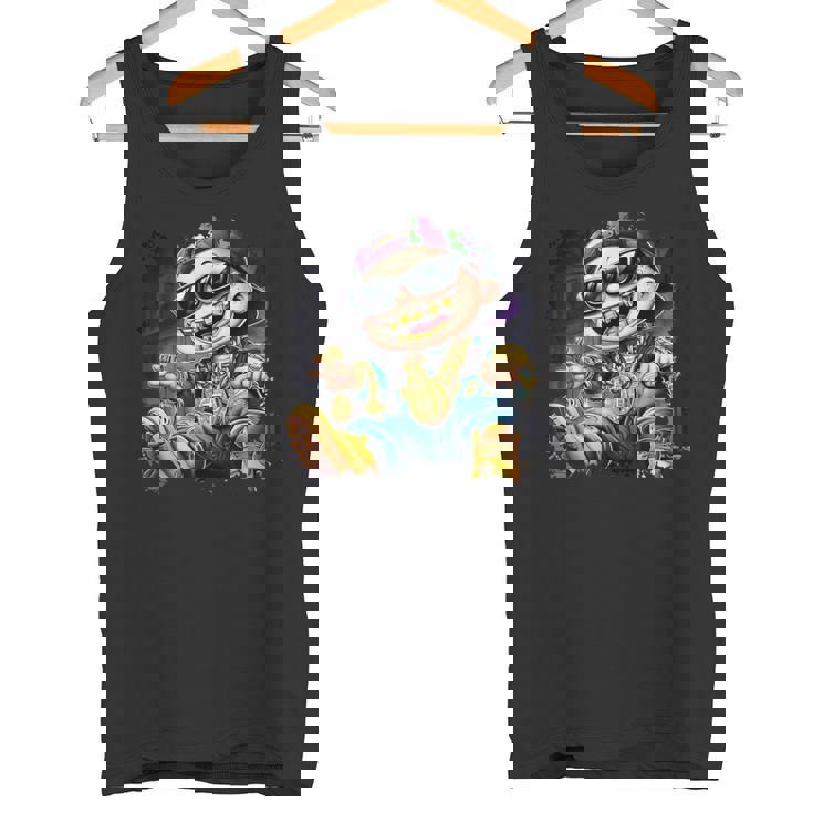 ストリートスタイル ヒップホップ ギャング トラップ ボーイ ラッパー タンクトップ