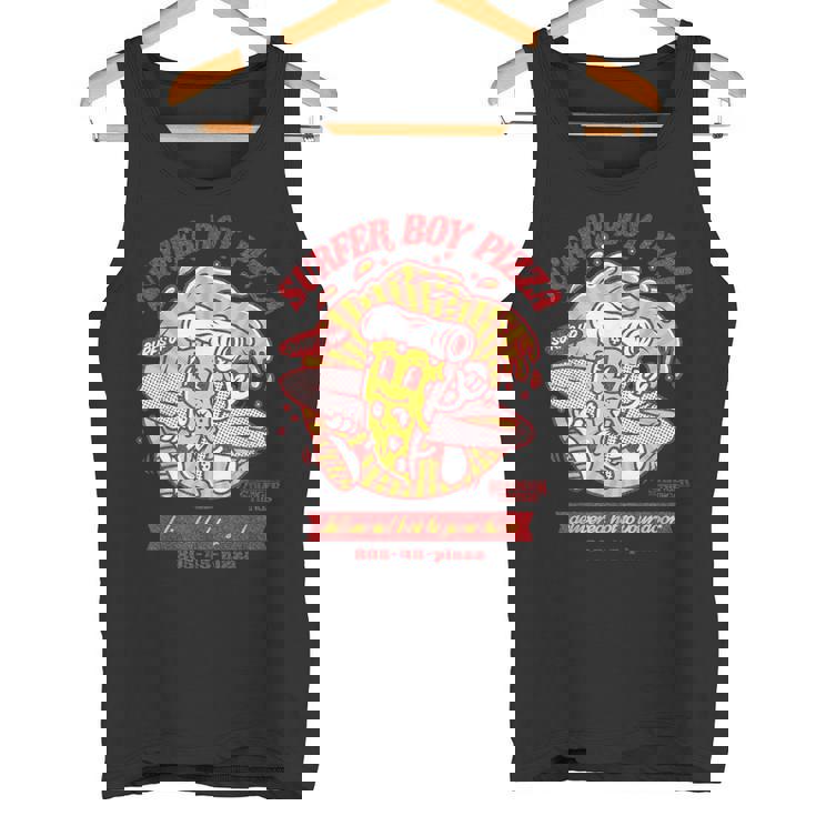 ストレンジャー・シングス サーファーボーイ ピザ広告 ホットデリバリー ヴィンテージ タンクトップ