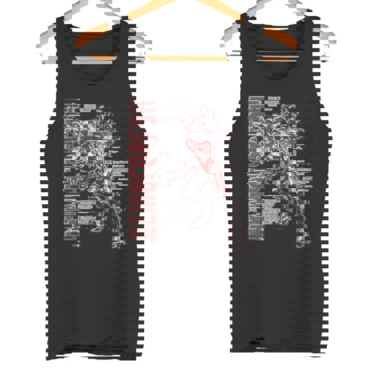 ストレンジャー・シングス デモゴルゴン プロフィール 解剖学 ファン記念品 タンクトップ