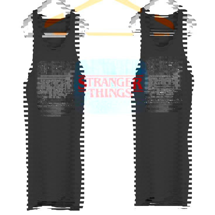 ストレンジャー・シングス ロゴ テレビ画面 ファン 記念品 タンクトップ