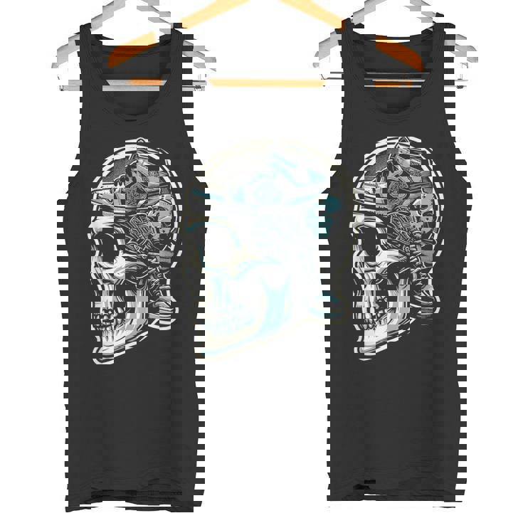 スニーカー ファン ムエルテ スカル タンクトップ