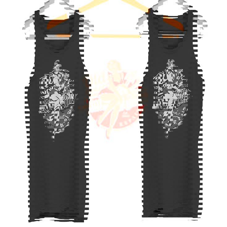 スパークプラグ ピンナップ メカニック タンクトップ