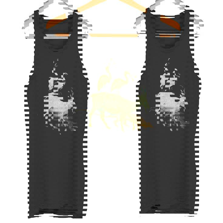 スプーンビルズとヤギの庭 地上の喜びの庭 タンクトップ