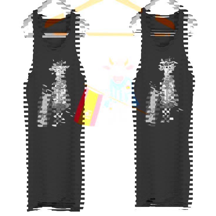 スペイン牛のファン タンクトップ