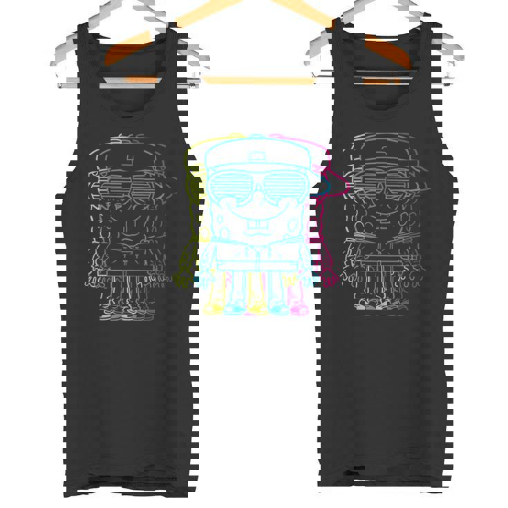 スポンジボブ スクエアパンツ スポンジボブ キャラクター 3D タンクトップ