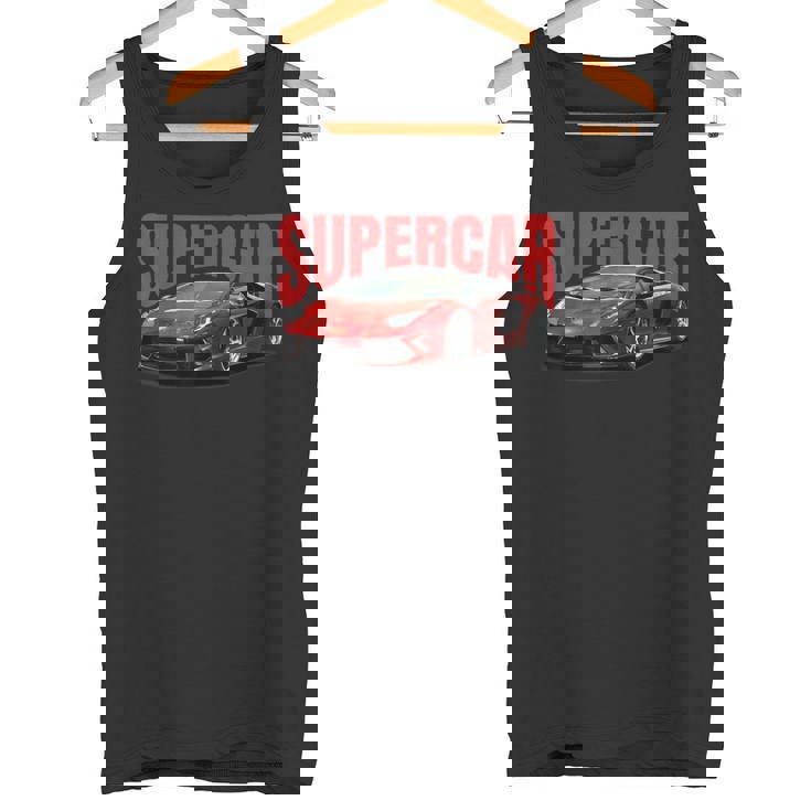スポーツカーファンのいたるところに完璧なスーtシャツ タンクトップ