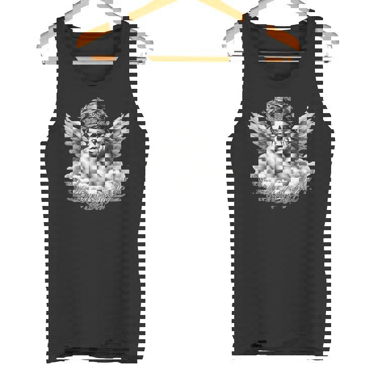 スマイルは後で泣いてエンジェルチョロチョーラタトゥーチカノsmile Now Cry Later タンクトップ